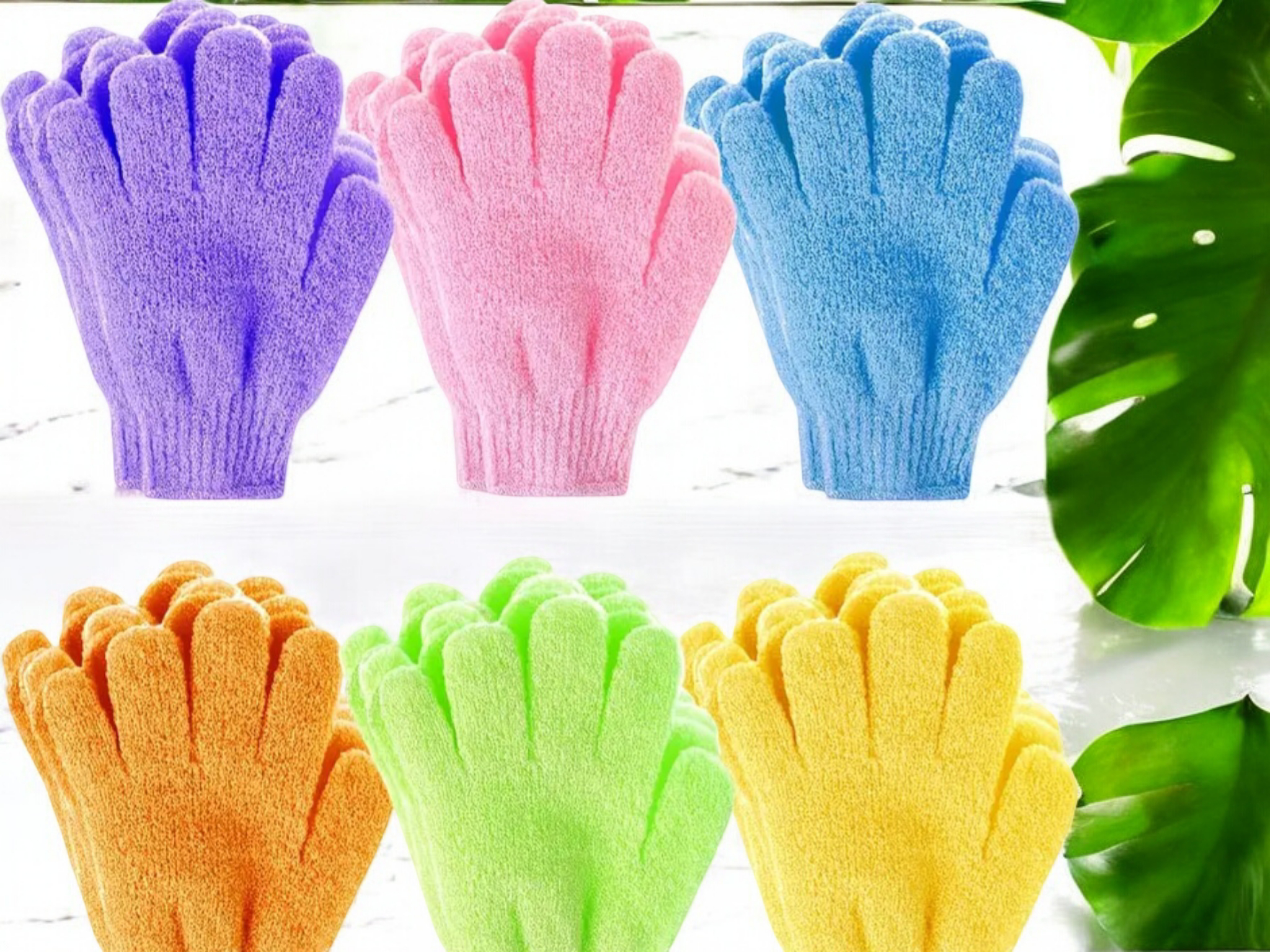 1 pc Exfoliating Shower Glove